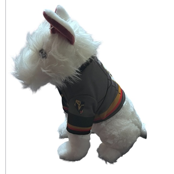 Bark Andre-Fleury, Rare White Plush Dog, Vegas Golden Knights, 2018- NWT - Picture 4 of 11